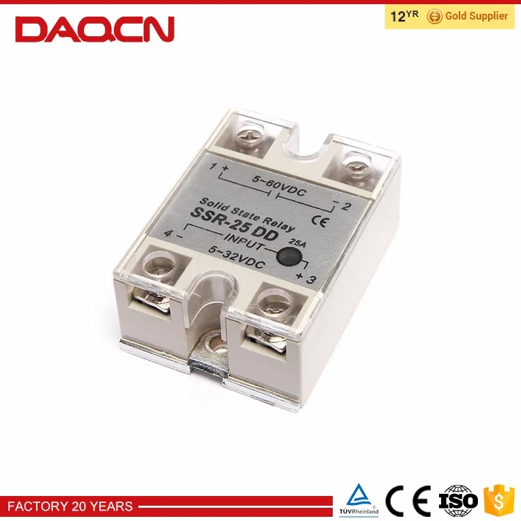 CE сертифицирована питания завод ССР реле