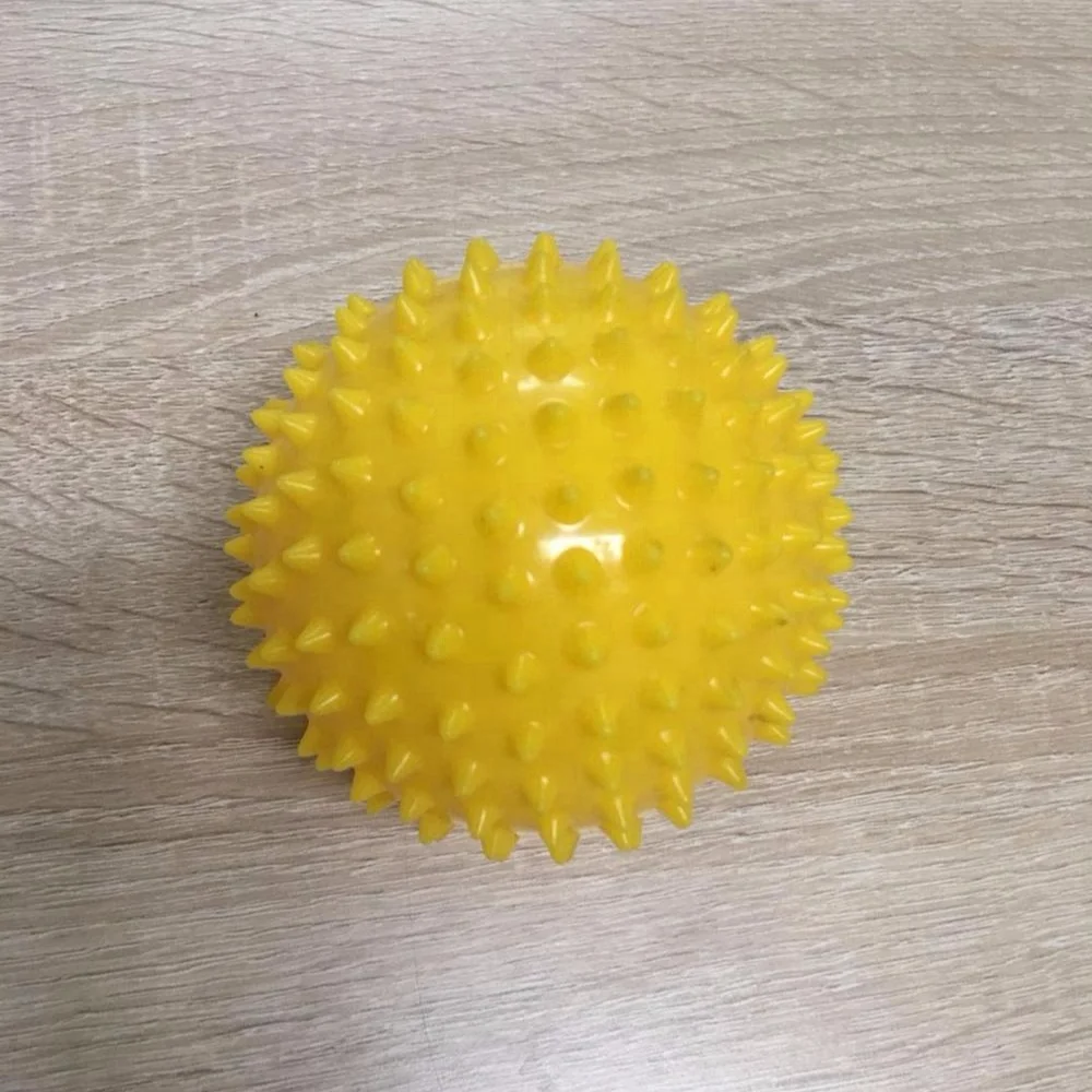Diameter 9CM Inflatable Massage Ball Soft PVC Toys Indoor for Kids Colorful Ball Plastic Ball Custom Logo Printed Customized