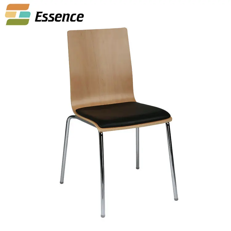 Hot selling product plywood catering metal chair with birch veener for custom