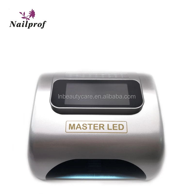 Factory price! Nailprof Cordless Rechargeable 48W Nail UV LED Nail Lamp Gel Polish Curing Lamp With Bottom 10s/20s/30s/40s or OEM Timer Setting