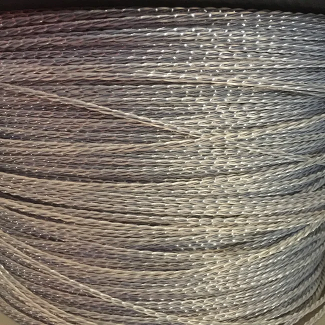 Trimmer line for square twist with polyamide materials