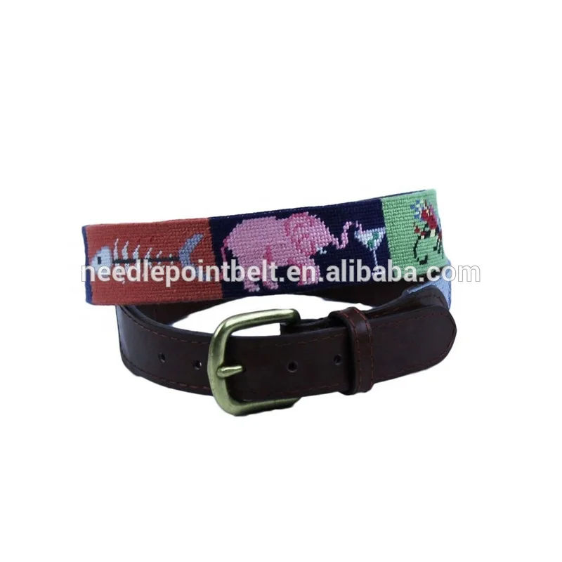 Мужской кожаный ремень с тиснением под заказ