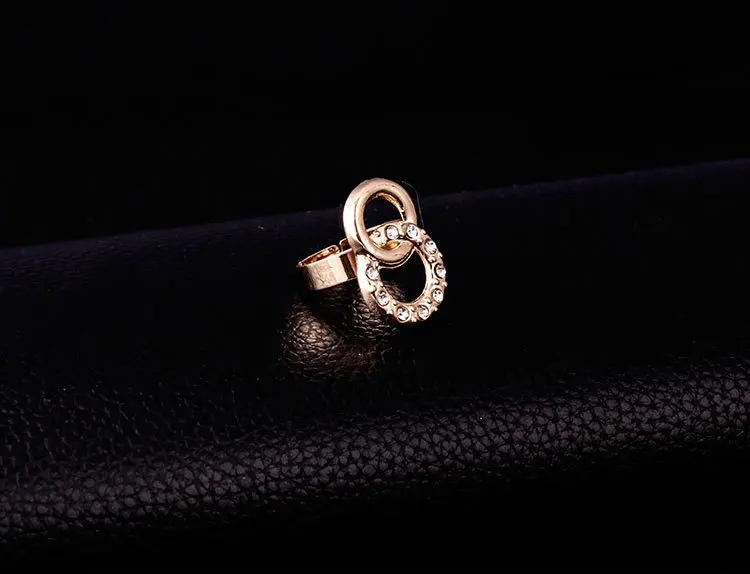 Cheap bridal wedding rhinestone Ring bracelet necklace earring jewelry sets