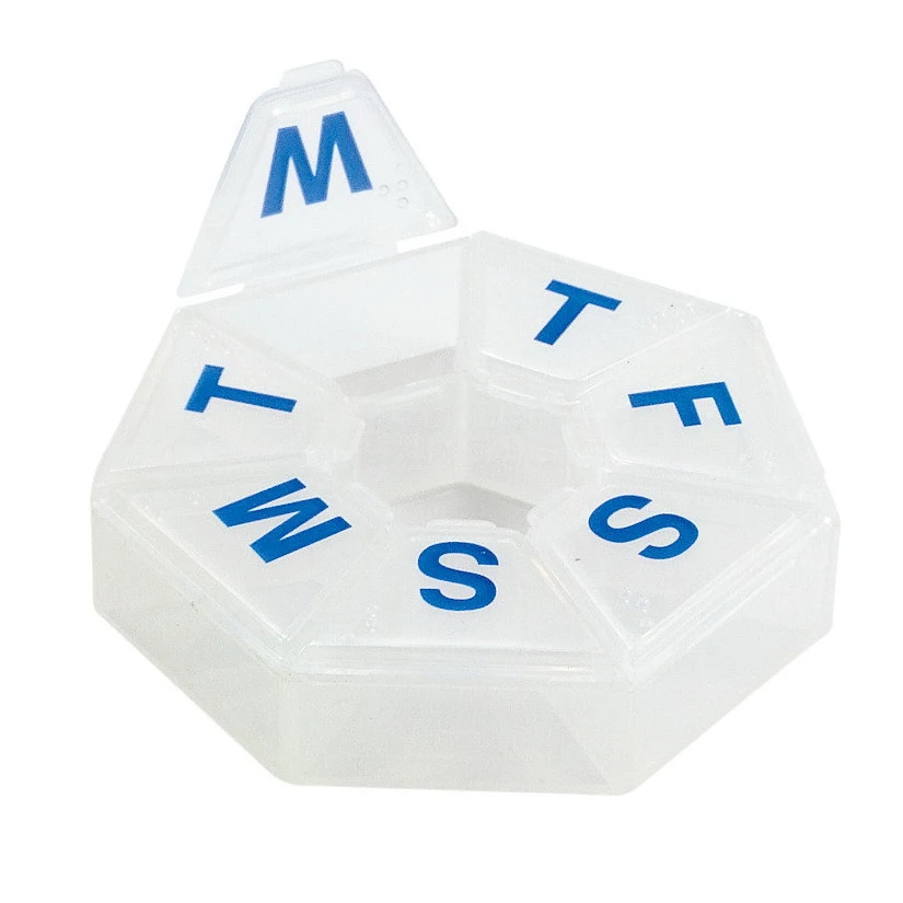 Promotional Plastic 7 Days Pill Box