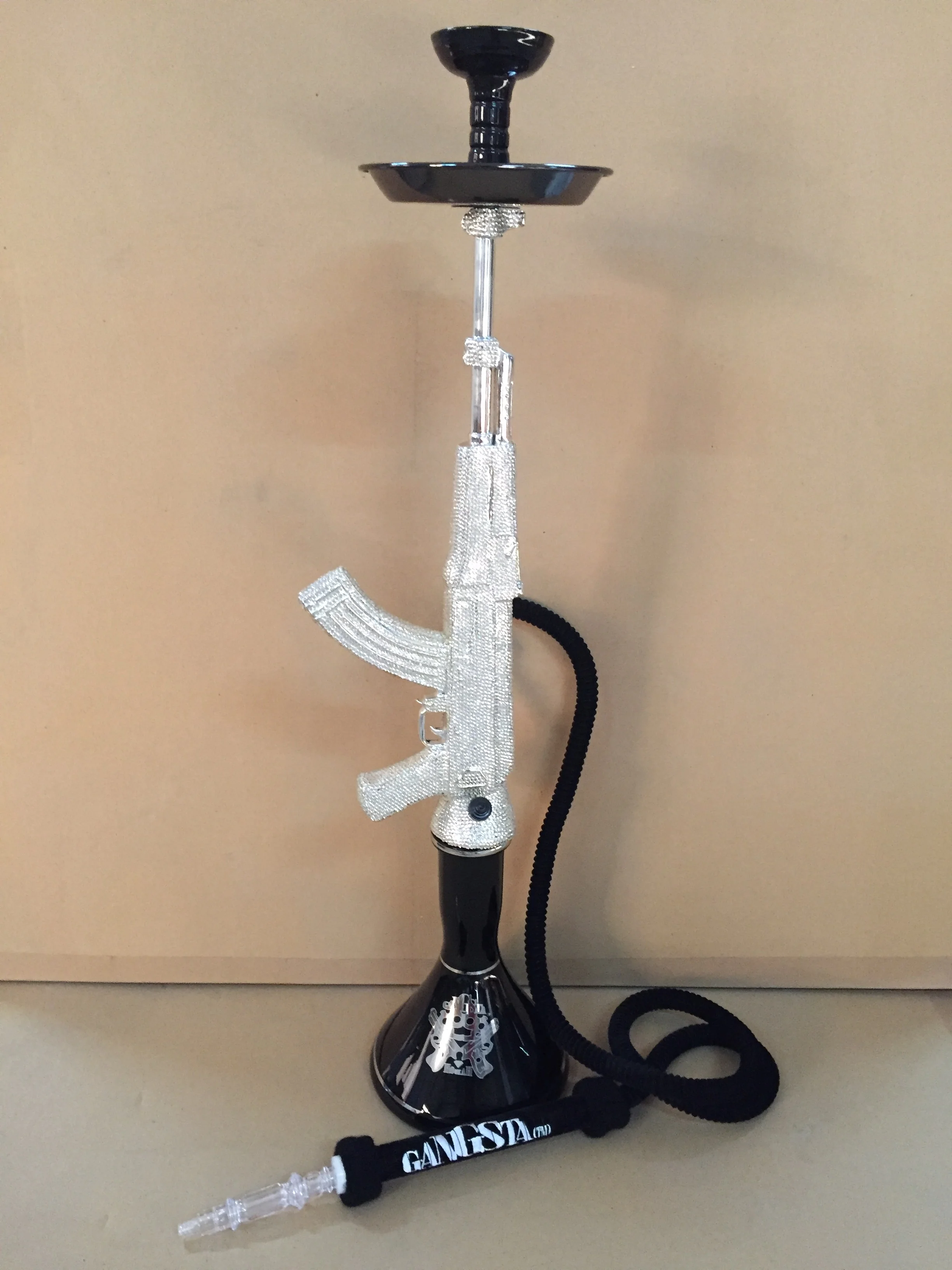 Handmade Diamond AK47 hookah shisha by Original design Gangasta hookah shooter gun hookah