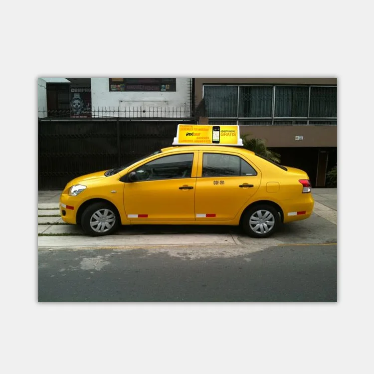 wholesale china factory price magnetic car top sign