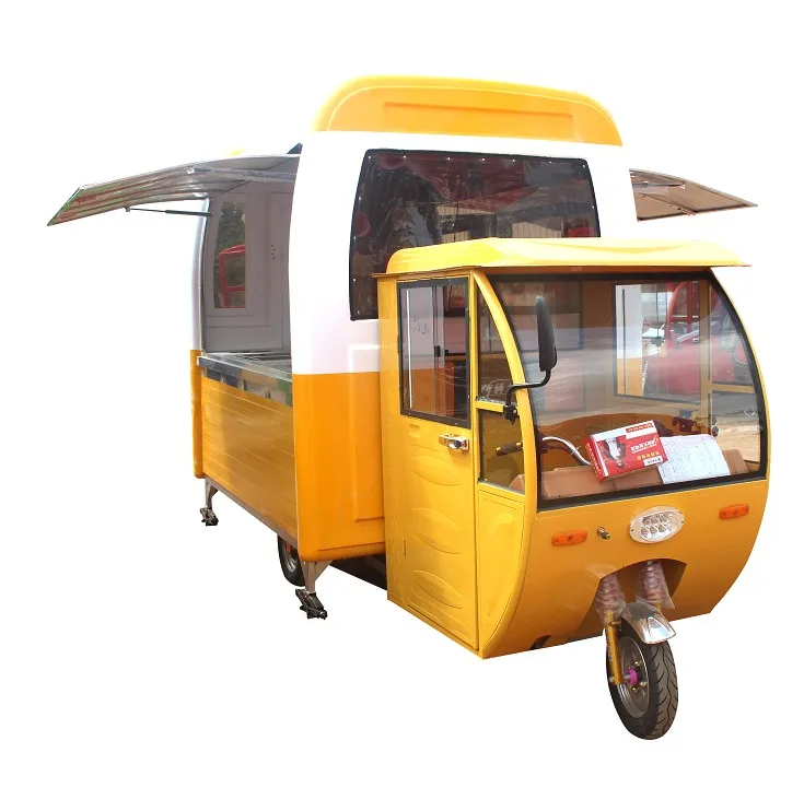 Kitchens on Wheels Three Wheels Food Truck Tricycle Vending Cart