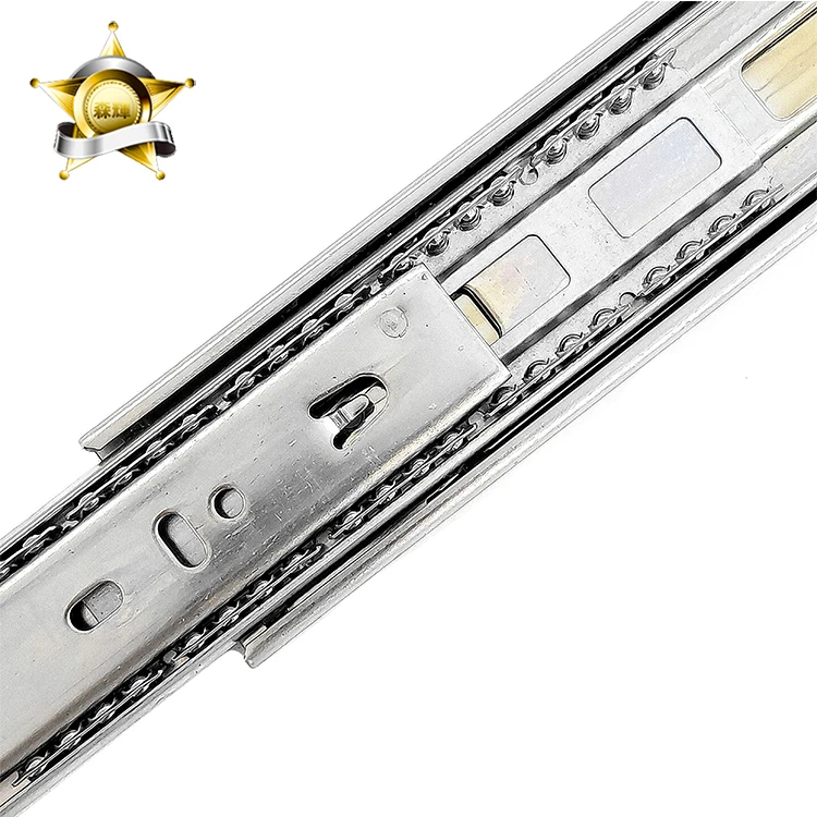 35mm Correderas Telescopicas Para Cajones Full Extension Drawer Slide Ball Bearing Telescopic Rail