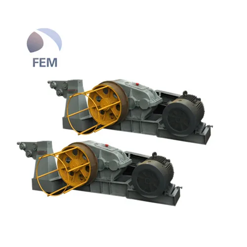 Single capstan steel wire horizontal type pulling machine