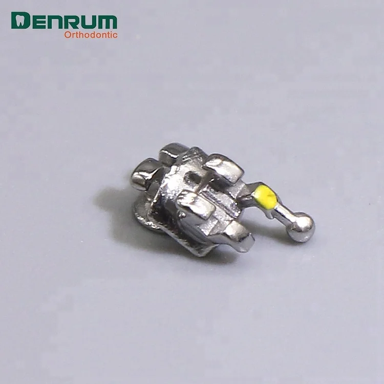 High quality orthodontic dental fancy 022 3-hook mini roth bracket ortho