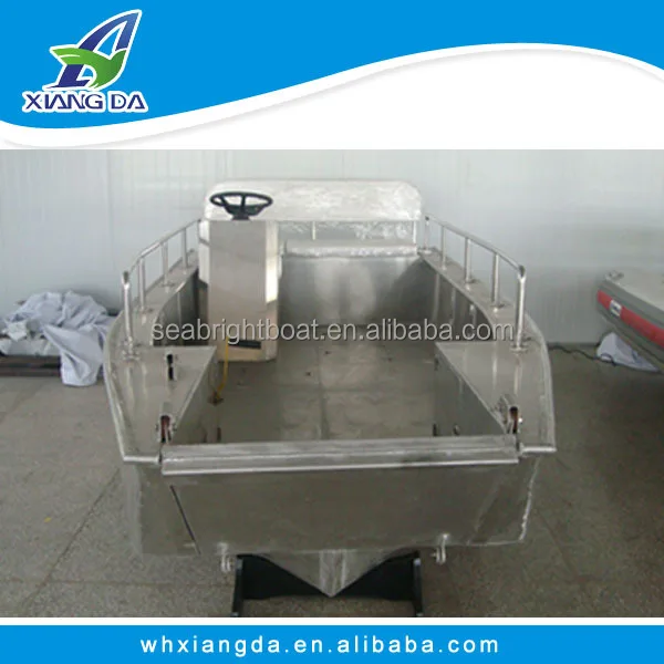 Роскошный Новый стиль 14 футов алюминиевая лодка для рыбалки со всеми сварные