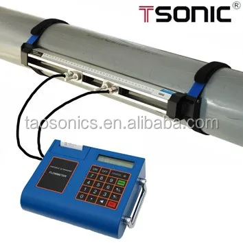 Non-invasive type portable ultrasonic water flow meter