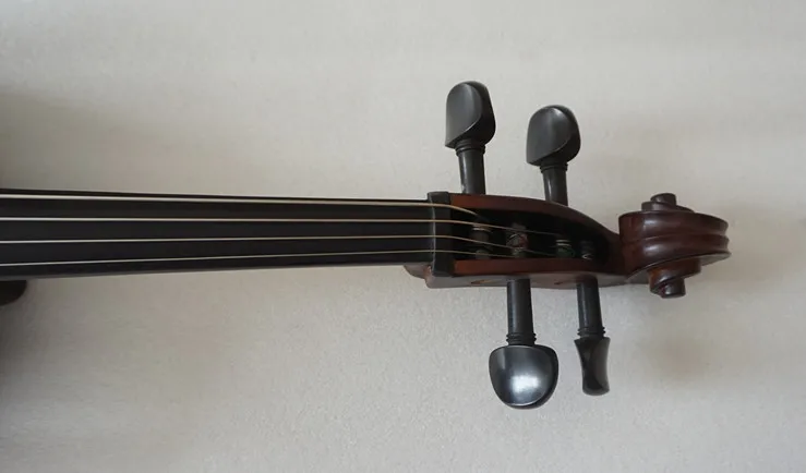 
Professional handmade high grade matte dark red brown cello 1/4 For Sale 
