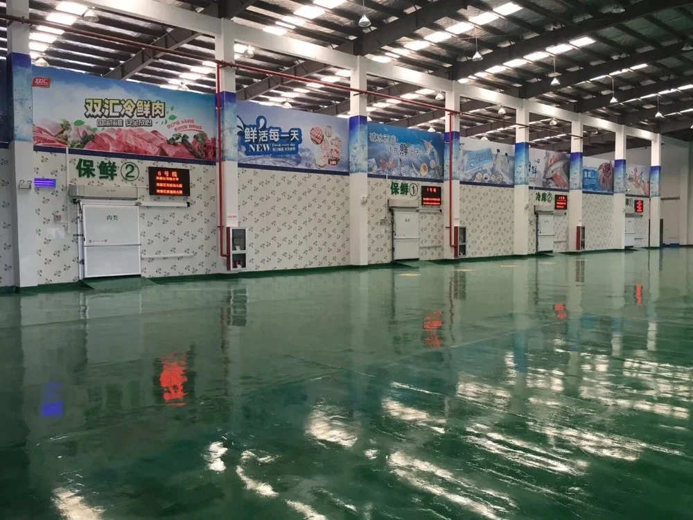 100mm Cold room ceiling and wall  PU insulation panels with white PPGI