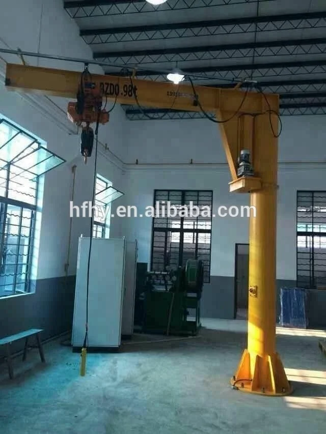 Кран с фиксированной стойкой 360 градусов, 1000 кг/2 тонны, 3 т/5 тонн, сертификат CE, производитель Китай