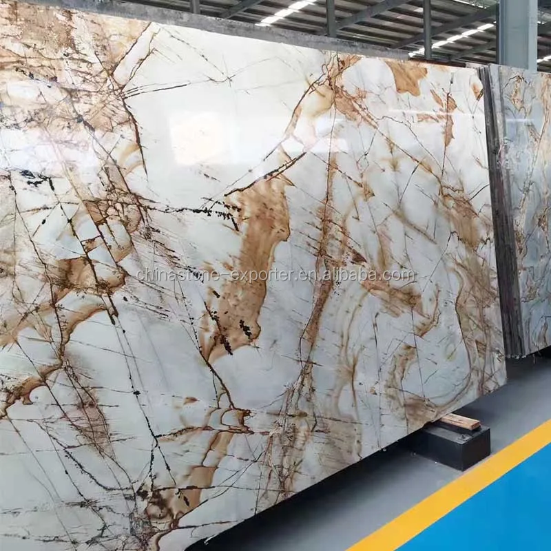 Exotic Roma Imperial Blue color ,High Quality Brazil Roma Imperial Quartzite Slab