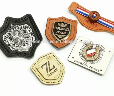 New Design Jeans PU Leather Patches for clothing