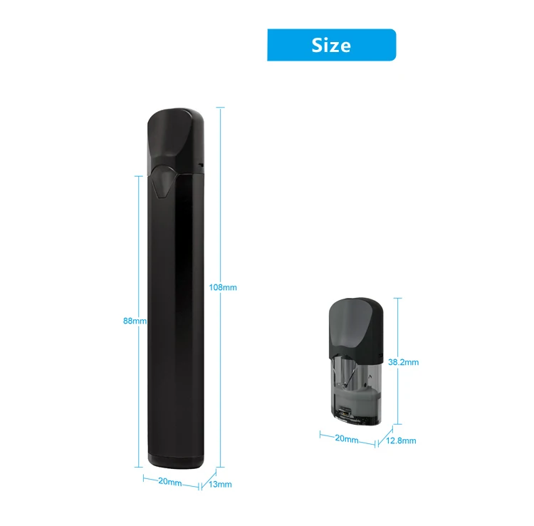 
500puff disposable good quality 420mah e cigarette Quick charge 2019 new design magnetic USB chargeing cable 500puff vape pod 