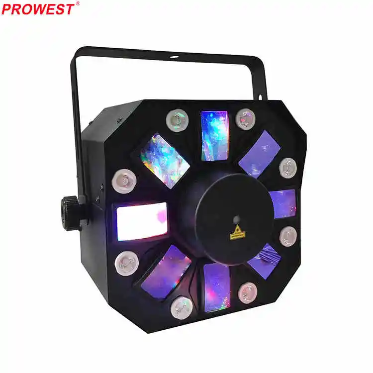 3 FX in 1 Disco light, led stro, led effect and 3A laser club party light