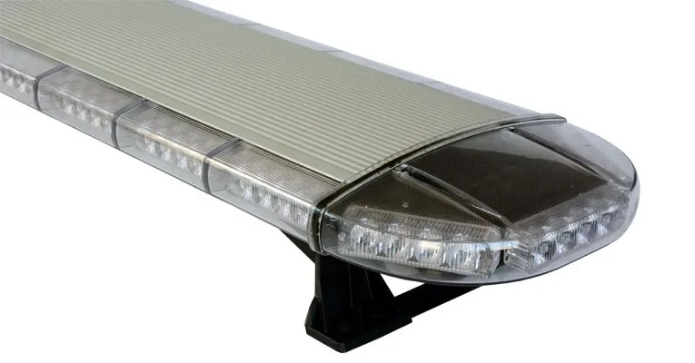Red ambulance police lightbar warning lightbar