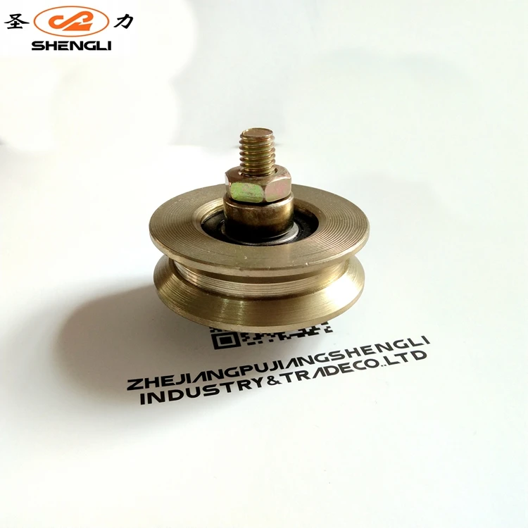 Sliding Gate Wheel for fence gate factory price  50mm Y groove sliding door pulley