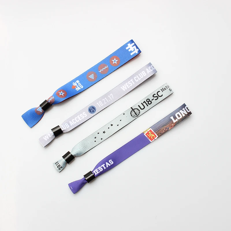 Boy and girl friendship bracelets as giveaway gift items wristband with logo custom