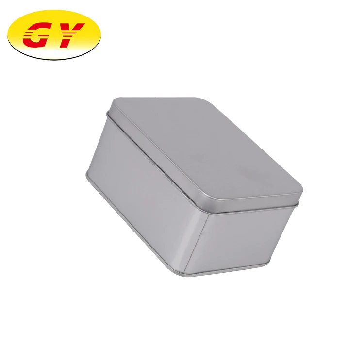 Item storage box gift metallic thin metal tin box