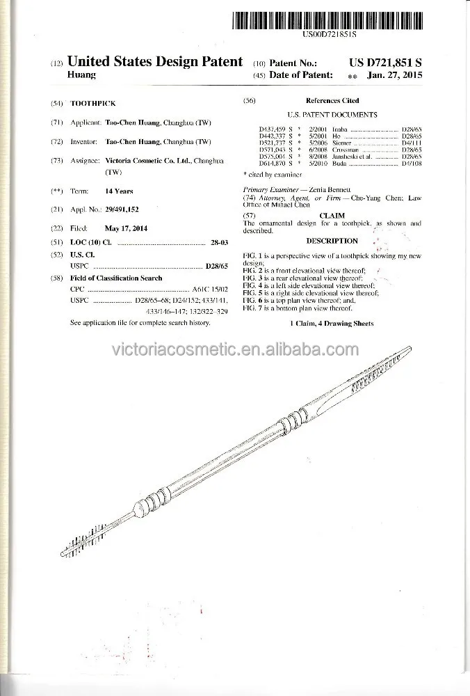 Care Genius tooth pick and dental brush picks