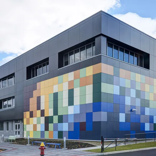 8 mm High Pressure Laminate HPL Exterior Facade Shopping Mall