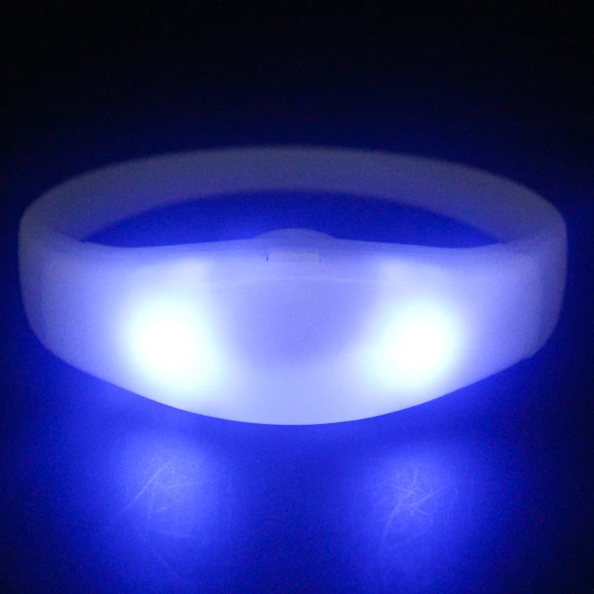 2021 Christmas Decoration Sound Activated Led Bracelet