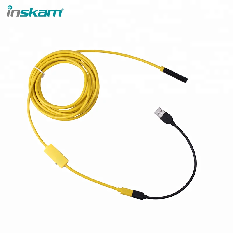 7 м Полужесткий кабель беспроводной Wi-Fi эндоскоп Инспекционная камера для Android телефонов устройств