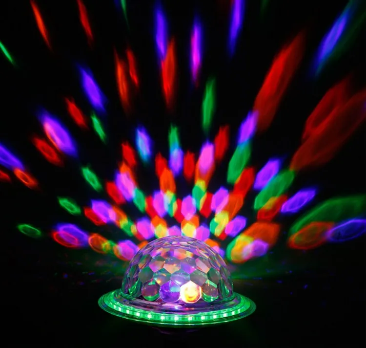 Новый MP3-link телефон светодиодный Кристалл Волшебный диско волшебный шар свет для сцены оптом