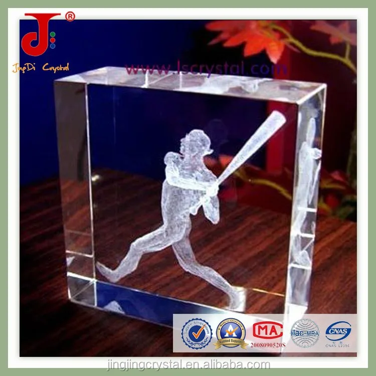 Famous square 3d glass cube laser engraver & 3d laser crystal glass cube