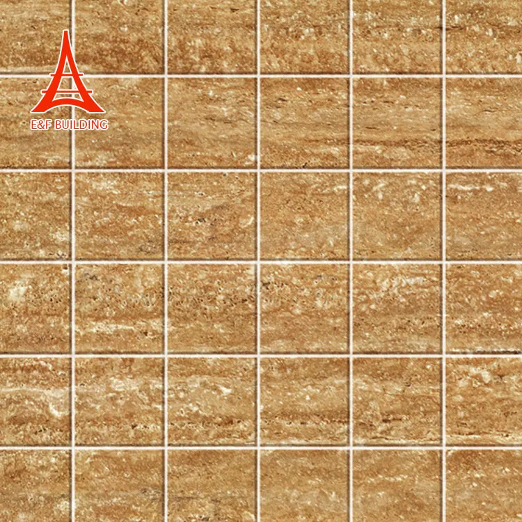 Exterior Wall Cladding Front Wall Tiles in Stock Price OEM Cheap Matte Finish Ceramic Modern Glazed Tiles Villa