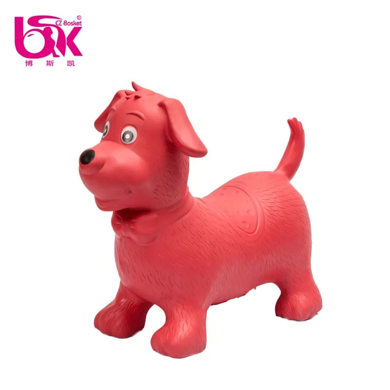 
Colorful Child Non-toxic Inflatable Jumping Riding Horse Animal Toy 