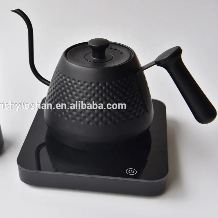 
 2020 Hot Sale New Design Coffee Kettle 600ml  Fast Heating Smart Coffee Maker Gooseneck Tea And Coffee Maker ETL Kettle  