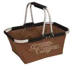 Lightweight Muti Color Christmas Foldable Basket For Outdoor Party