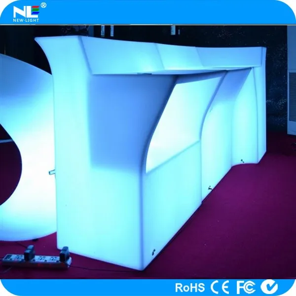 Illuminated LED Bar Table Furniture