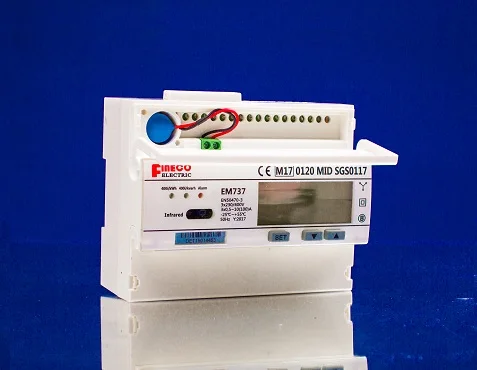 Three phase bidirectional import export energy meter