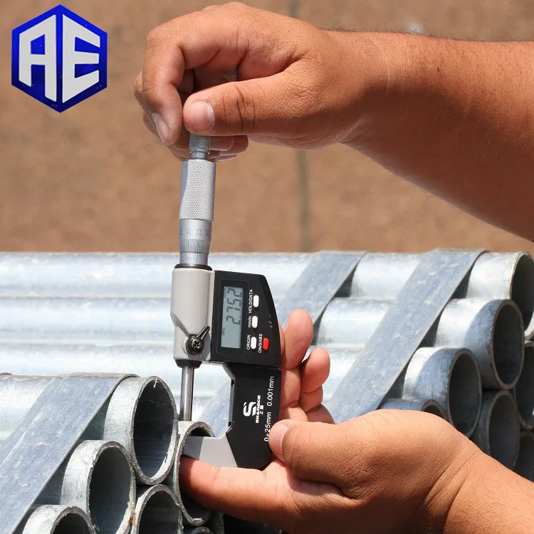 galvanized supplier carbon steel round pipe