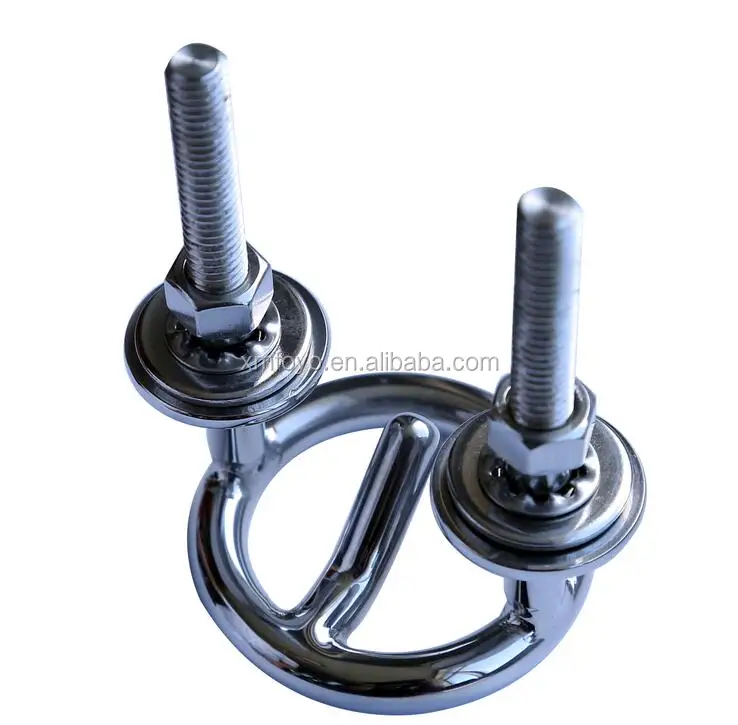 Boat Marine Stainless Steel Transom Mount Water Ski Tow Hook Ring