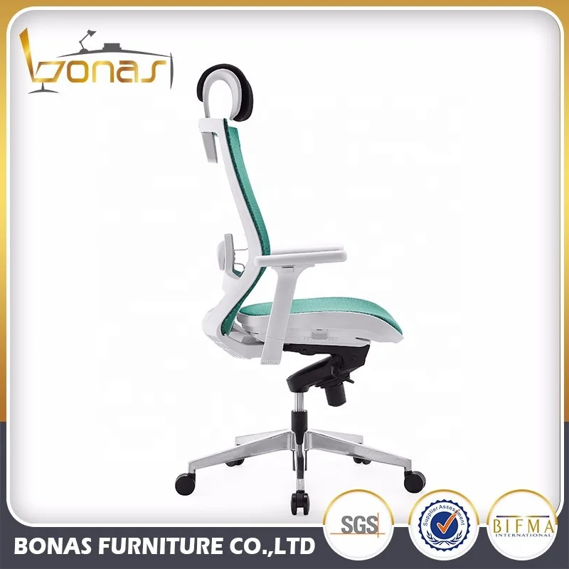 White Color Design Mesh Office Chair Good Price Ergonomic Chairs