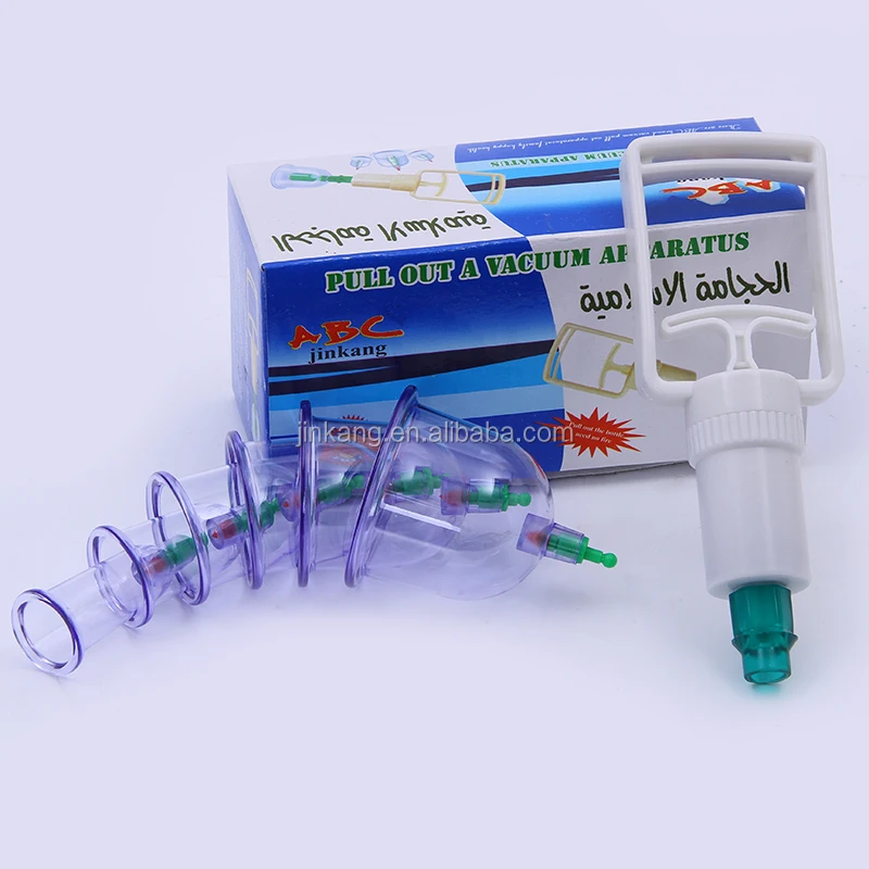 Одноразовые чашки-банки Hijama терапевтическое устройство по оптовой цене