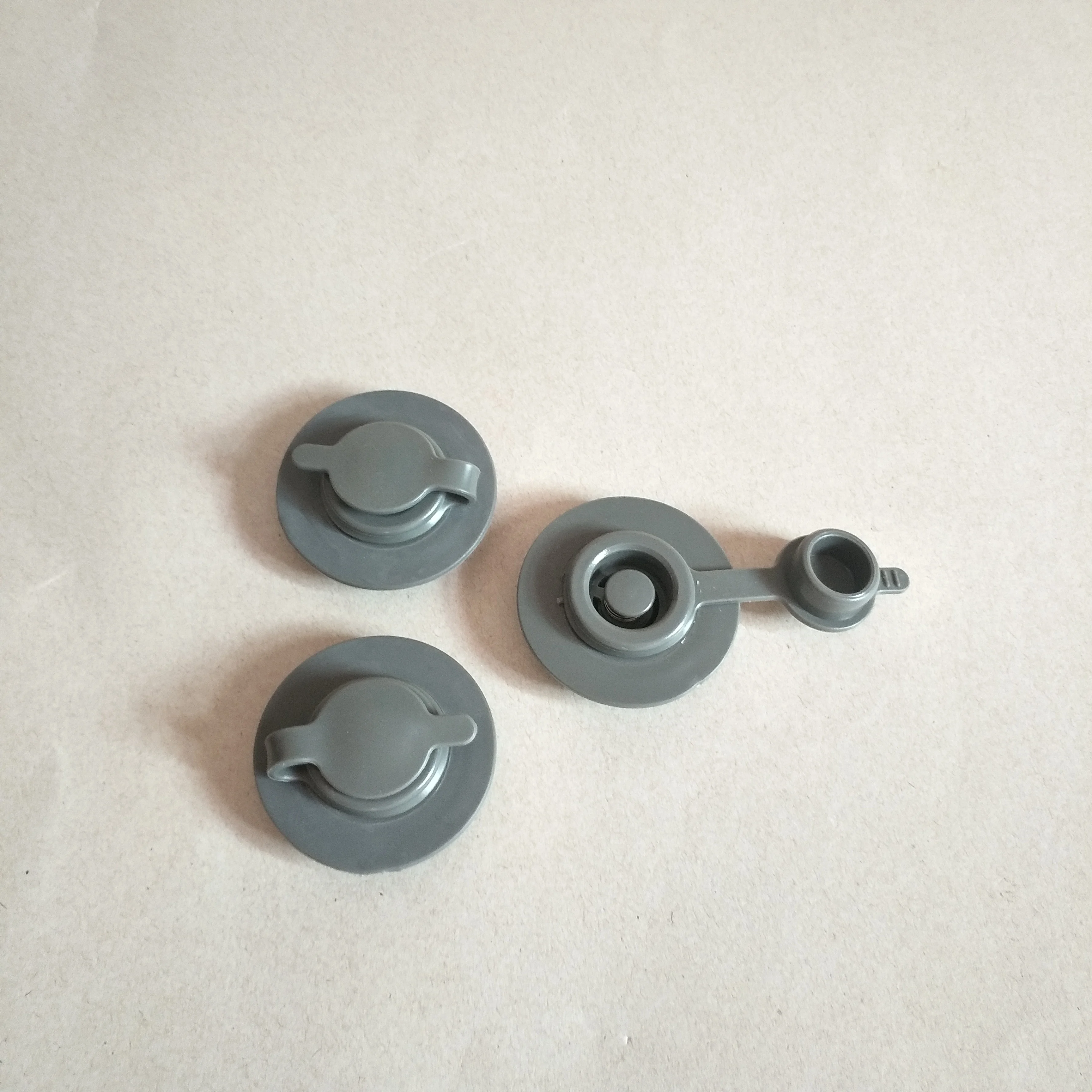 
plastic small TPU air valve for inflatable pillow&cushion 