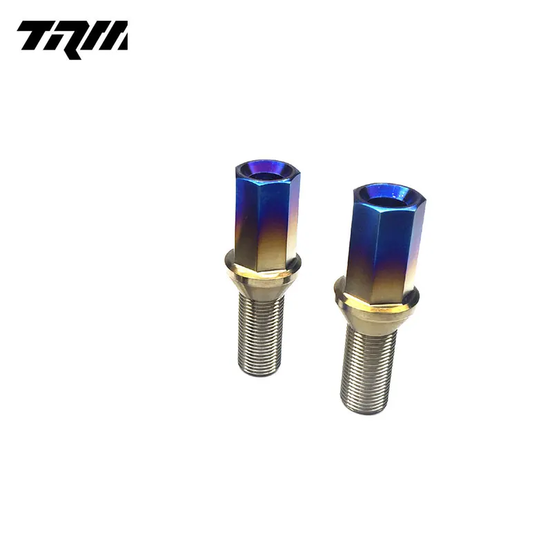 M12x1.5 automotive car titanium wheel lock bolt