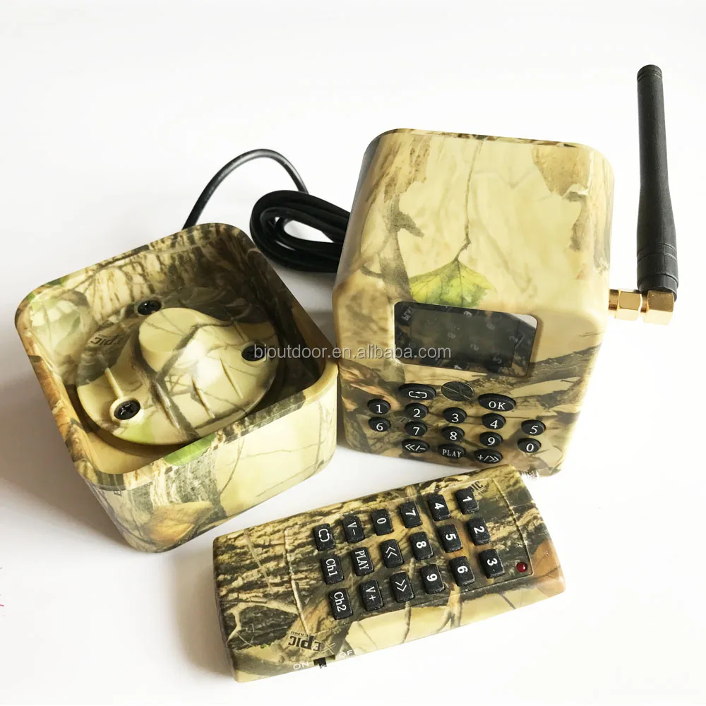 Duck call mp3 sound remote control 50W mp3 bird callers for hunting from BJ Outdoor