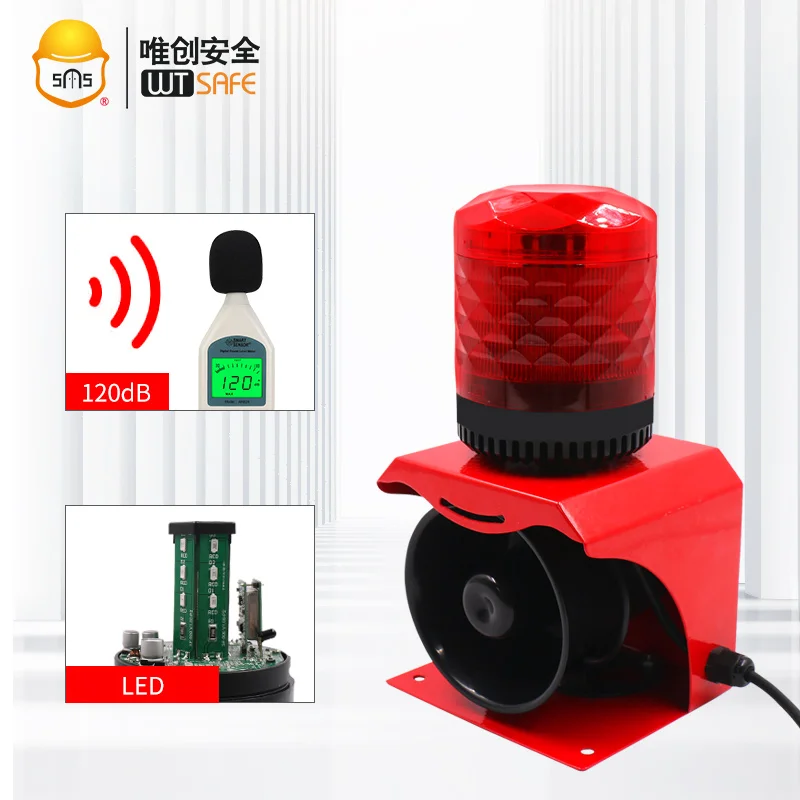 Waterproof Audible Visual Sound Warning Alarm Speaker
