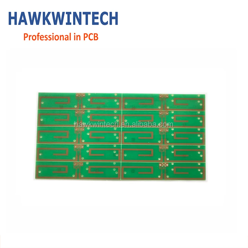 4 layer multilayer pcb semicircle lead free HAL fr4 pcb circuit boards PCB assembly