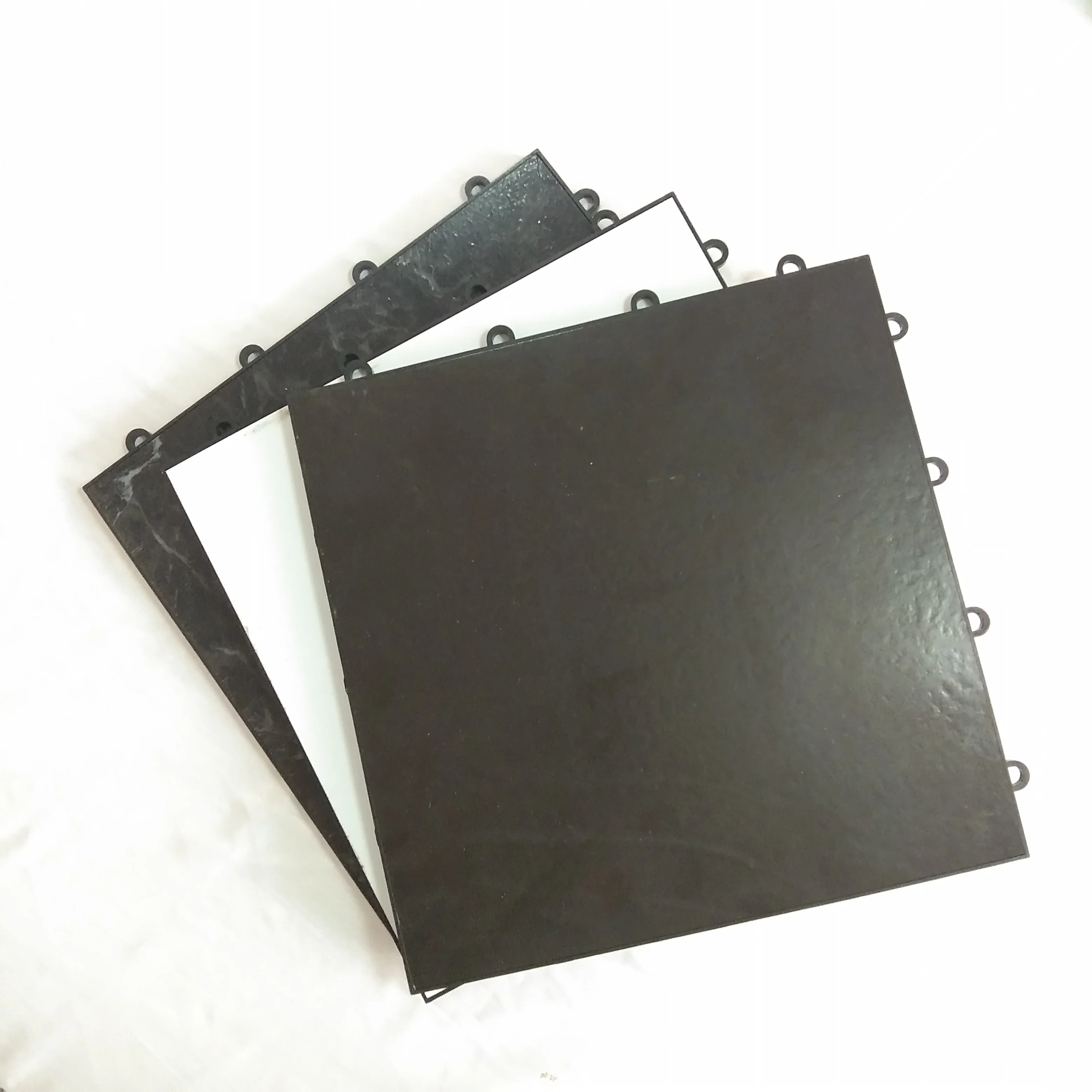 310*310*12mm seamless portable wooden dance floor tiles use for your dance indoor or outdoor pvc interlocking garage floor tiles