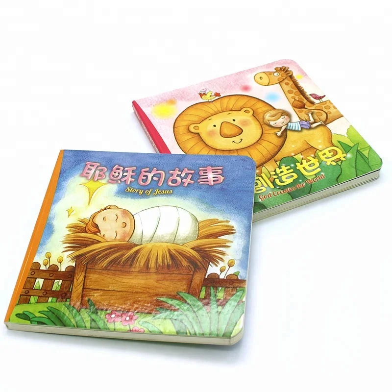 Overseas Hardcover Illustration Bible Story Book For Children
